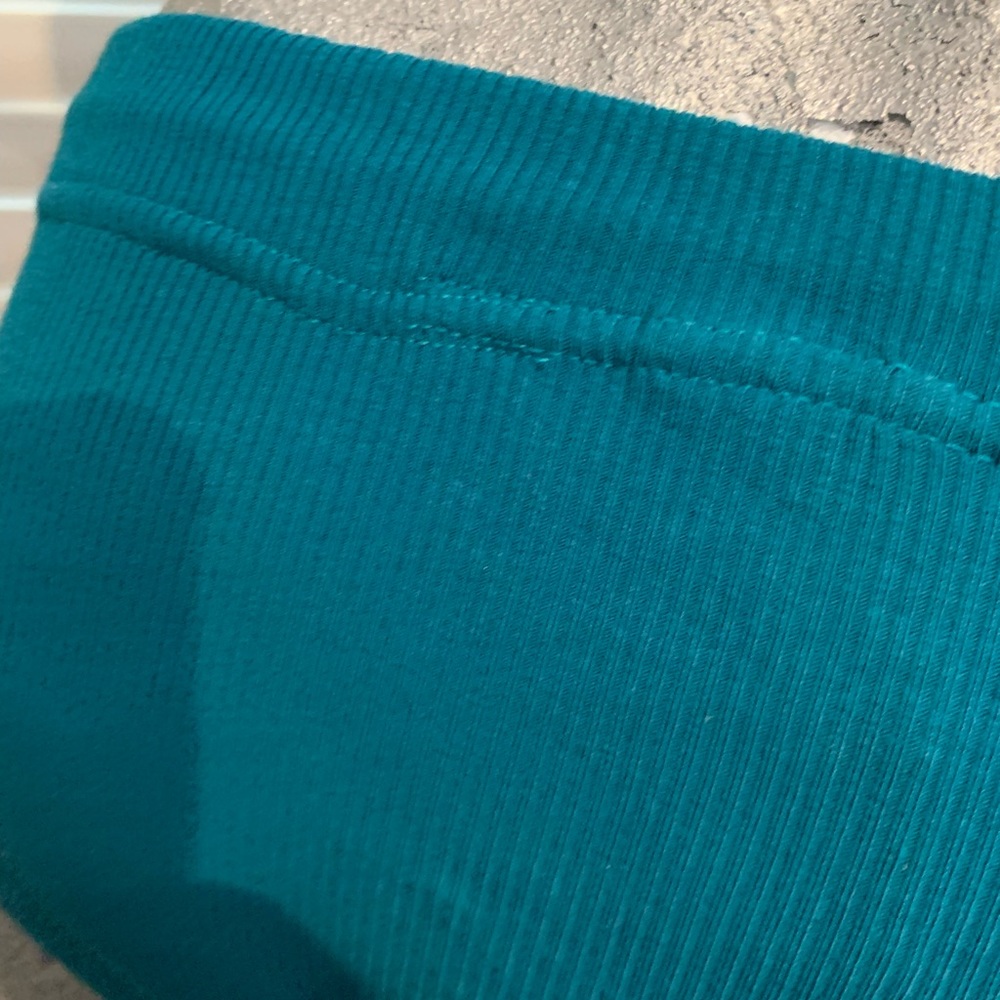 Men's Teal Swim Briefs with Drawstring - Picture 5 of 5